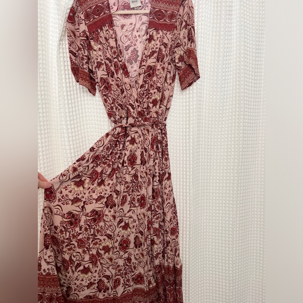 Knox Rose Maxi Wrap Boho dress